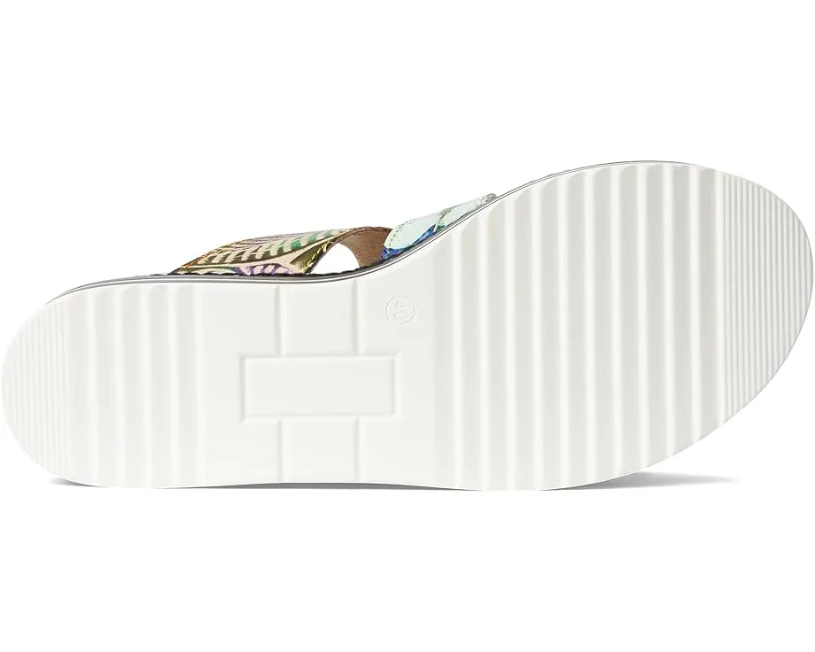 L'Artiste by Spring Step Сандалии Naomi-Monarch с принтом бабочек и клиновидным каблуком