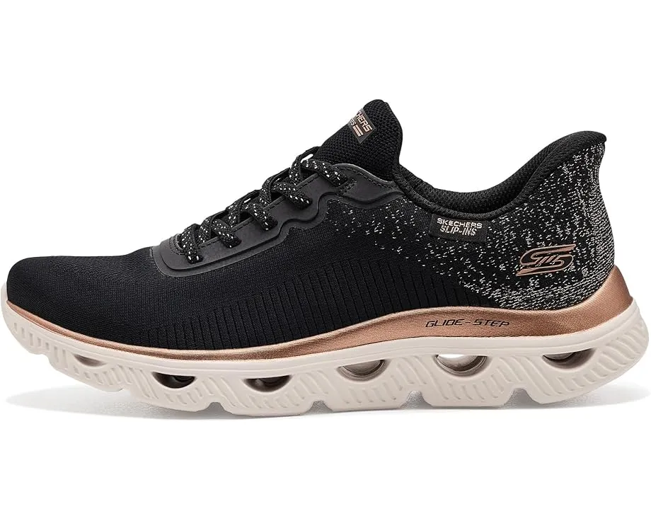 Кроссовки Arc Waves BOBS from SKECHERS с металлическим верхом