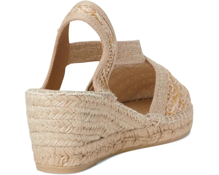 Босоножки Toni Pons Terra-NZ на танкетке с разноцветным дизайном