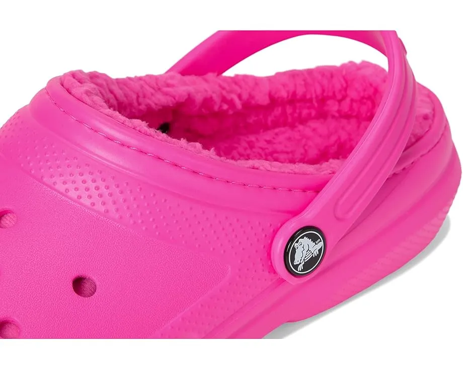 Crocs Classic Lined Clog детские утепленные сабо с искусственным мехом