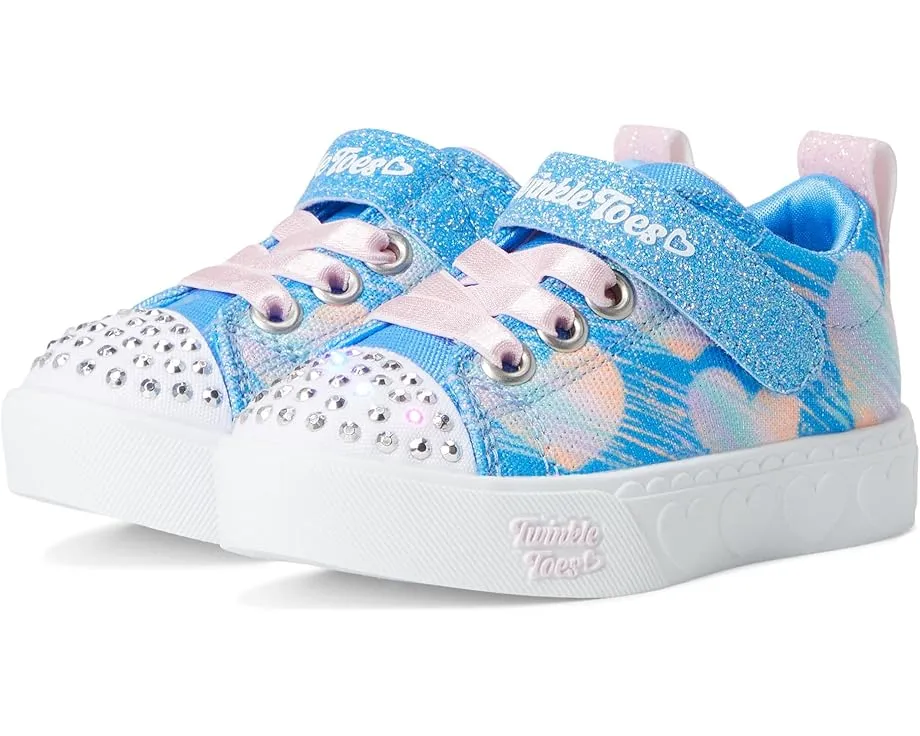 Босоножки SKECHERS KIDS Heart Steps с подсветкой и стразами