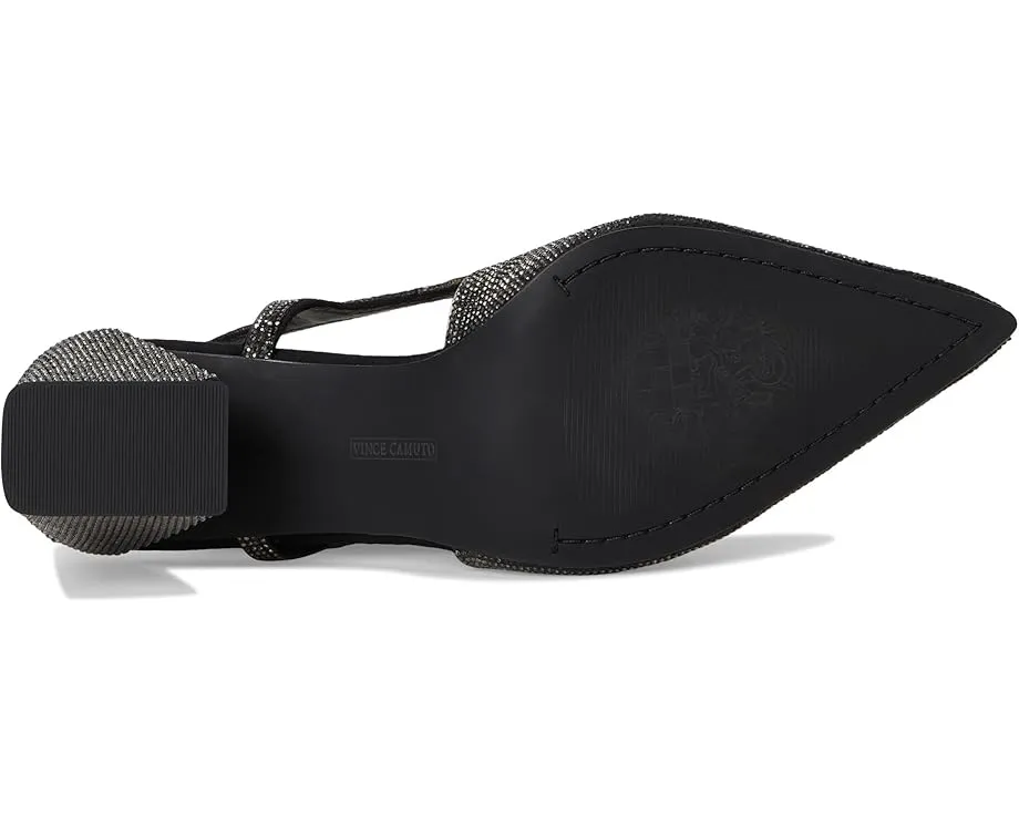 Туфли-лодочки Vince Camuto Sindreea на устойчивом каблуке с ремешком и стразами