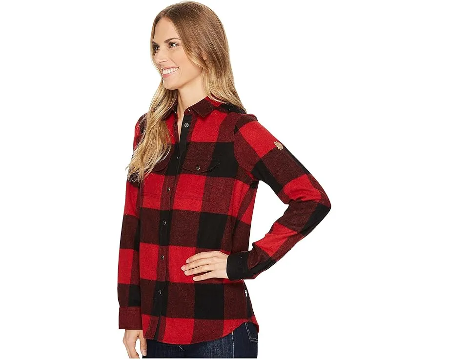 Рубашка Canada Shirt от Fjällräven из фланели с добавлением шерсти