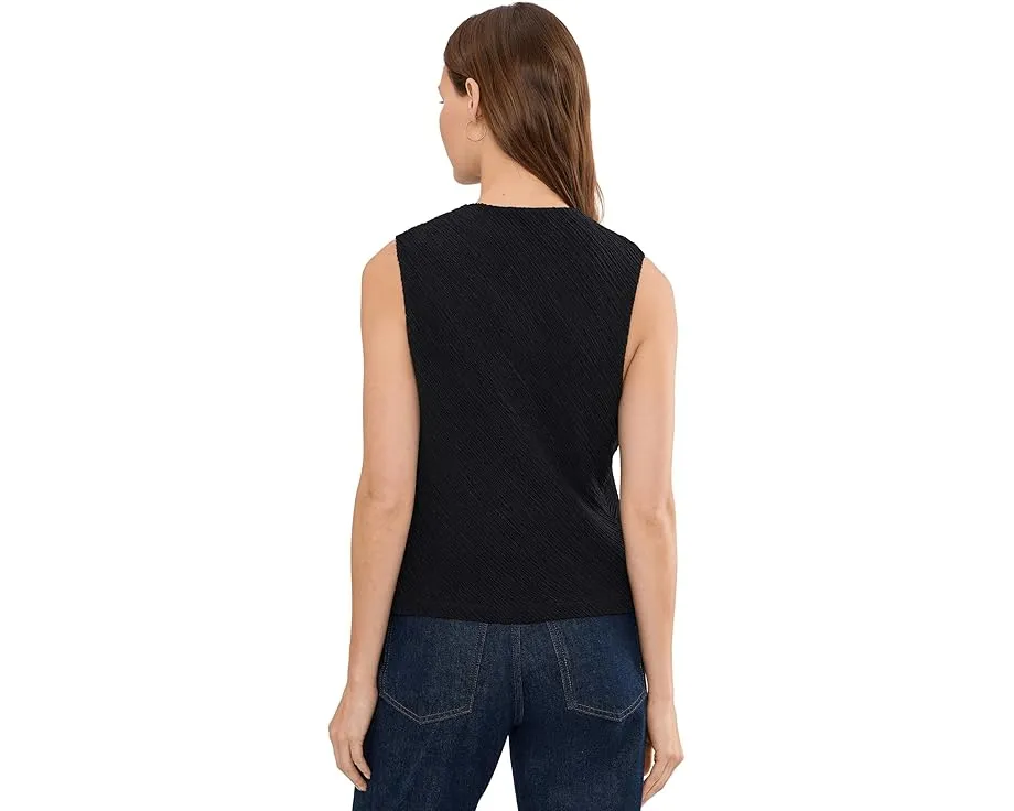 Топ Vince Shadow Grid с капюшоном и фактурной вязкой