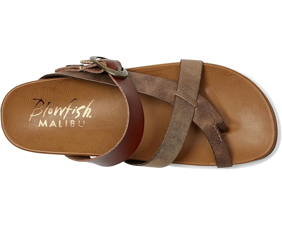 Веганские сандалии Blowfish Malibu Lilac на платформе с перекрестными ремешками