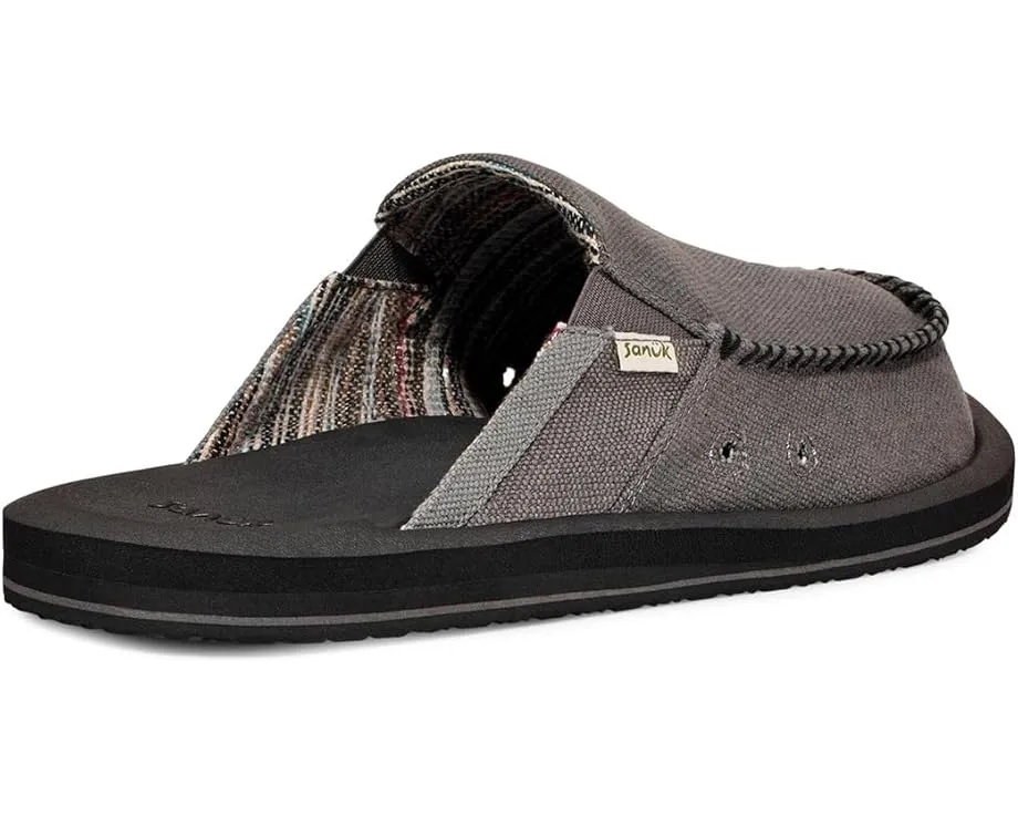 Сланцы Sanuk You Got My Back Soft Top Hemp из конопли с мягким верхом