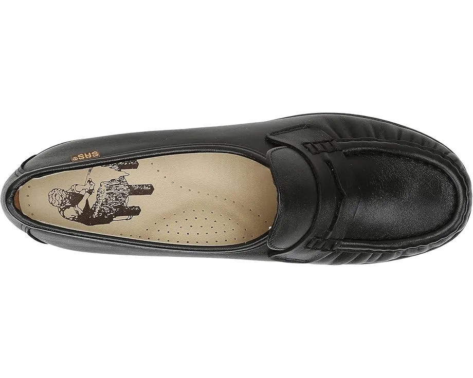 SAS Classic слипоны лоферы с ручной шнуровкой и сверхлегкой подошвой