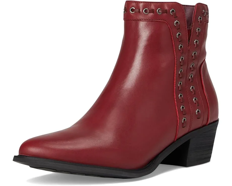 Ботильоны Flight из мягкой кожи с ковбойским стилем и боковой молнией David Tate