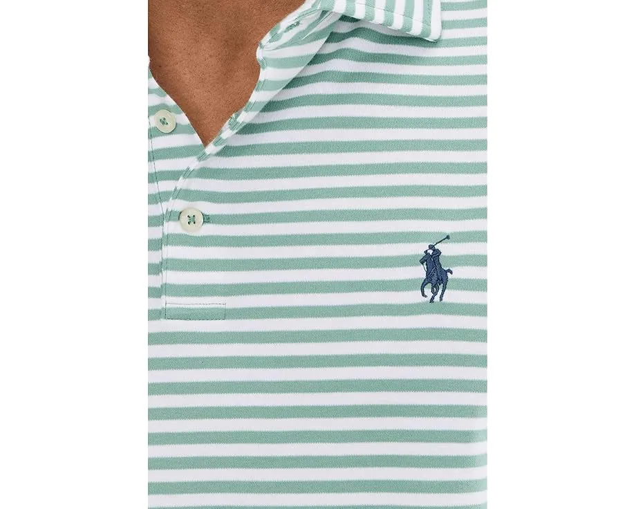 Классическая полосатая поло Polo Ralph Lauren из мягкого хлопка с короткими рукавами