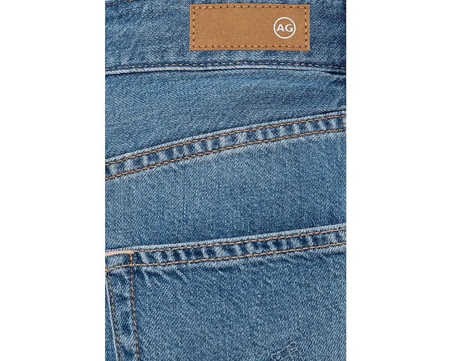 Шорты AG Jeans Thalia High-Rise Wide Leg из галактической ткани