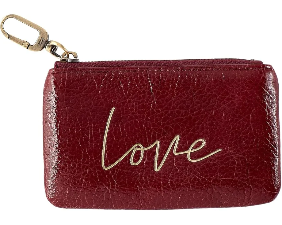 Подарочный клатч HOBO Sentiment Pouch с надписью Love