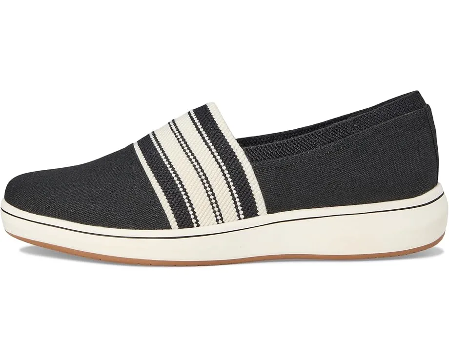 Легкие слипоны Clarks Breeze Sky Mist с противоскользящей подошвой