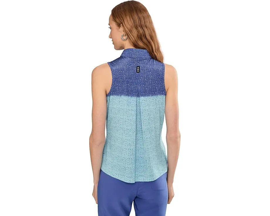 Поло Jamie Sadock без рукавов с точечным принтом Dotted Up