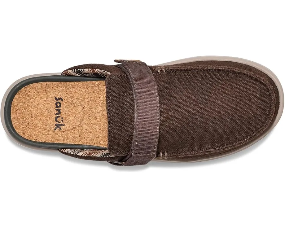 Сандалии Sanuk Happy Hour Lite с регулируемой застежкой и пробковой стелькой