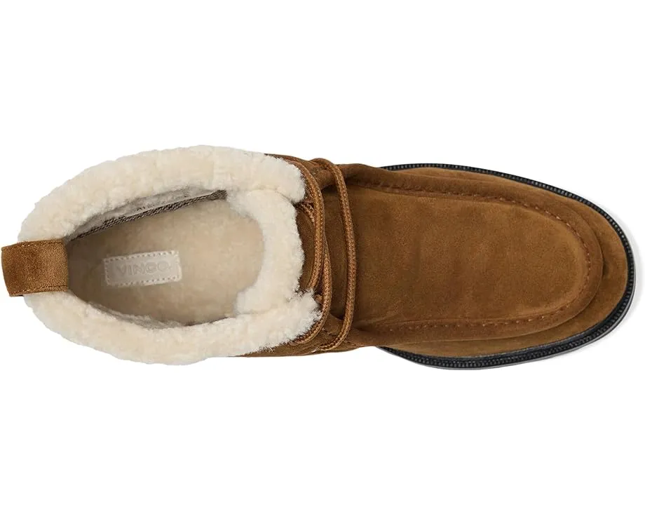 Ботинки короткие Sierra от Vince на шнурках с подкладкой из овчины