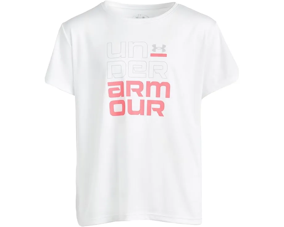 Футболка Under Armour Tech Split Wordmark с коротким рукавом для детей