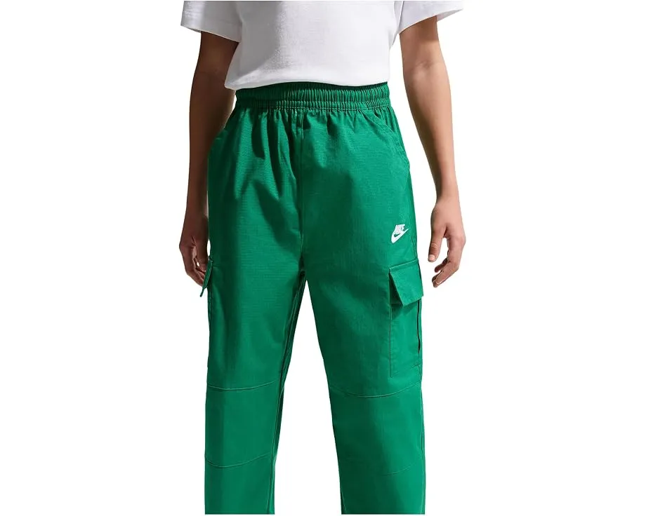 Штаны Nike Sportswear Club Woven Cargo для мальчиков черные
