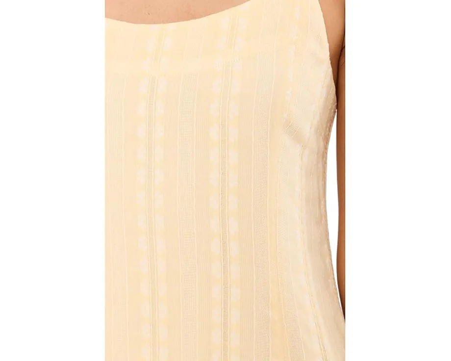 Макси-платье Splendid Meadow из хлопка с ажурной тканью и регулируемыми бретелями