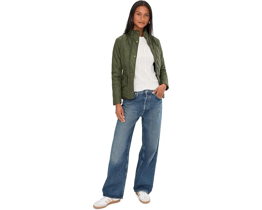 Barbour легкая стеганая куртка Flyweight Cavalry