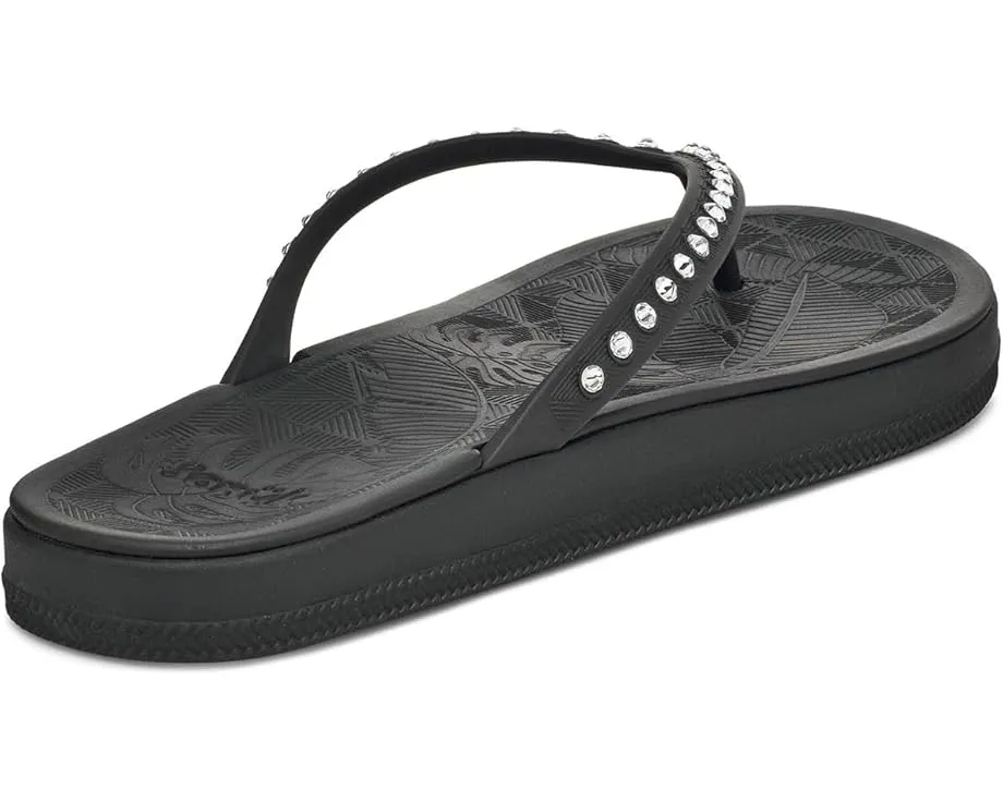 Тапочки Sanuk Funshine Gem с декором из камней и подошвой из сахарного тростника