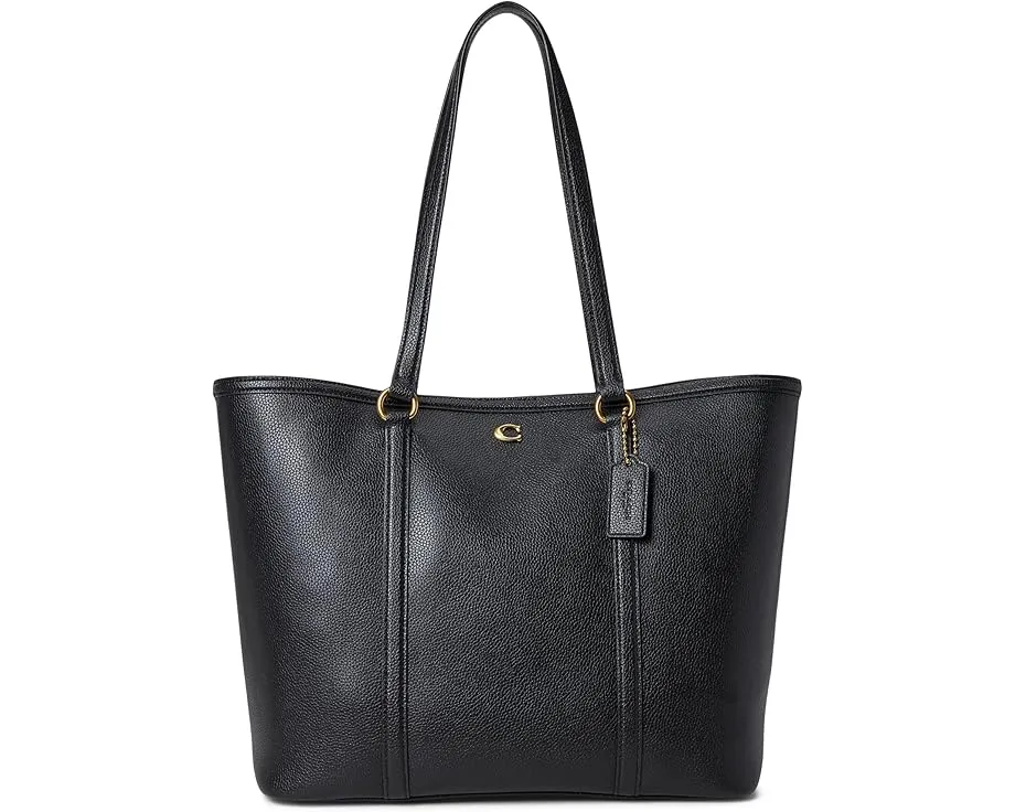 Сумка-тоут COACH Legacy из премиальной кожи на кнопке