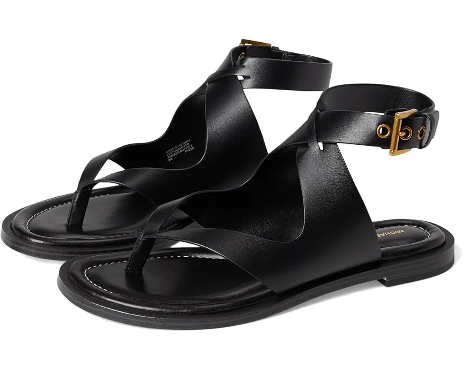 MICHAEL Michael Kors сандалии Irene Flat Thong с ремешком и плетеным верхом