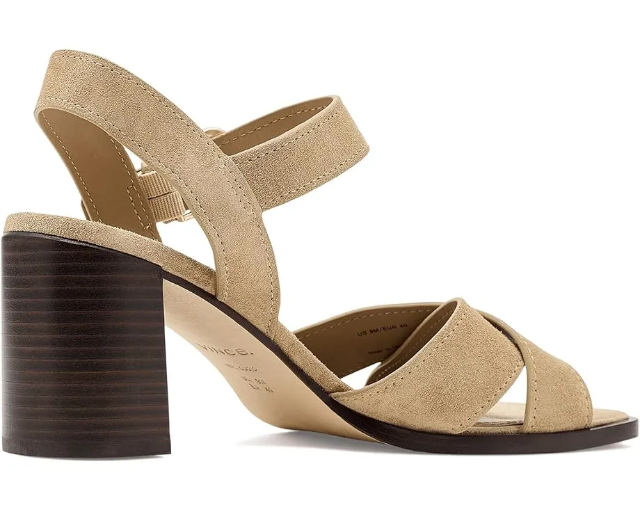 Сандалии Vince Salma Strappy с квадратным носком и устойчивым каблуком