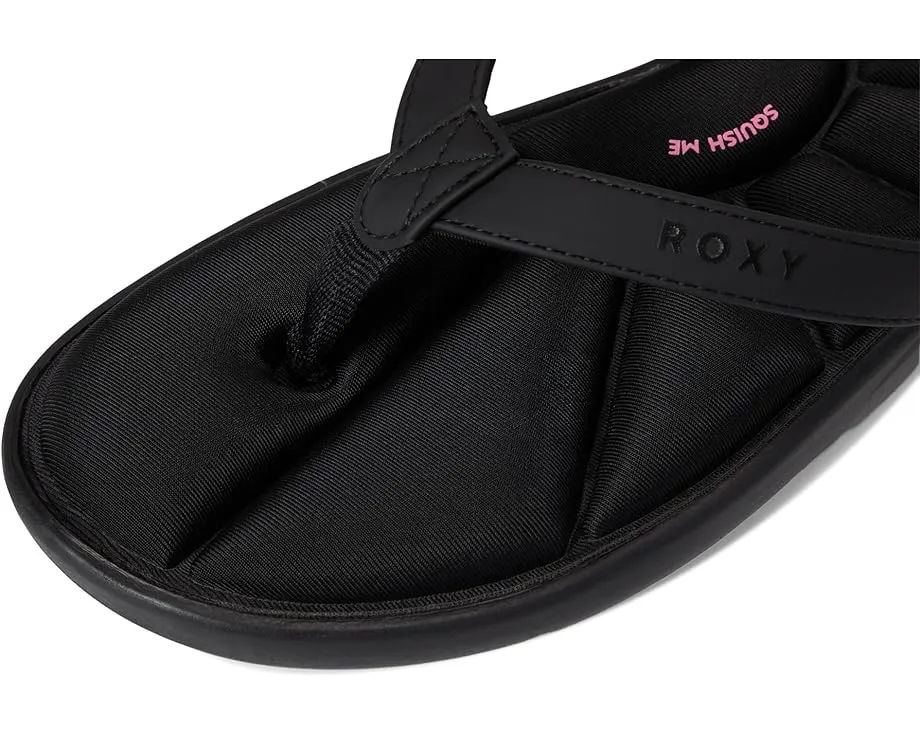 Сланцы Roxy Rays с верхом из полиуретана и стелькой ЭВА для пляжа