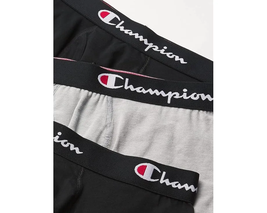 Champion Боксеры Everyday Cotton Stretch 3 пары хлопковые дышащие