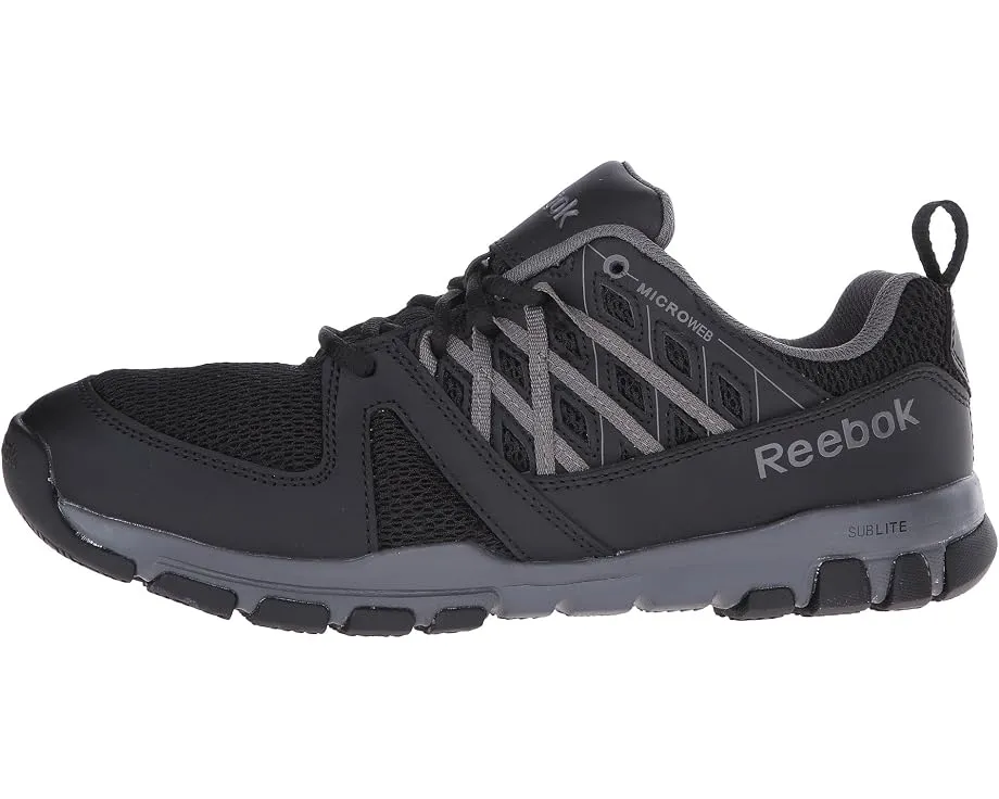 Кроссовки Reebok Work Sublite Work Soft Toe черные