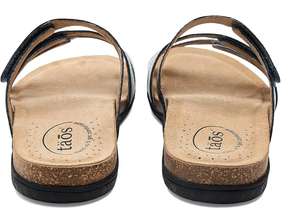 Сандалии Taos Footwear Scribble с регулируемыми ремешками и поддержкой свода стопы