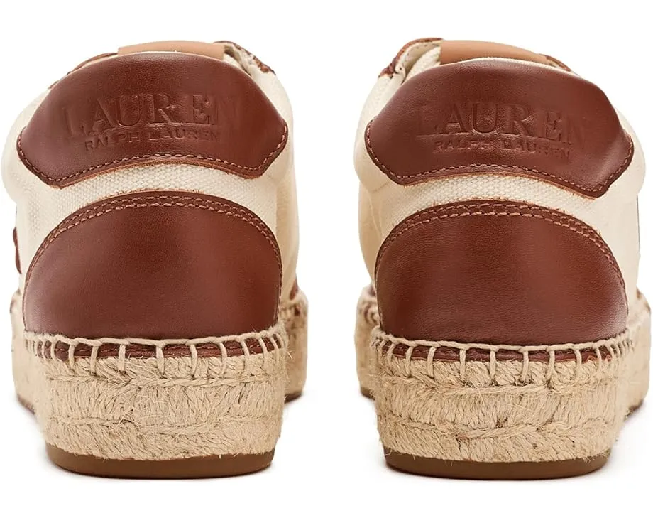 Эспадрильи-кроссовки Lauren Ralph Lauren Luize из холста и кожи наппа