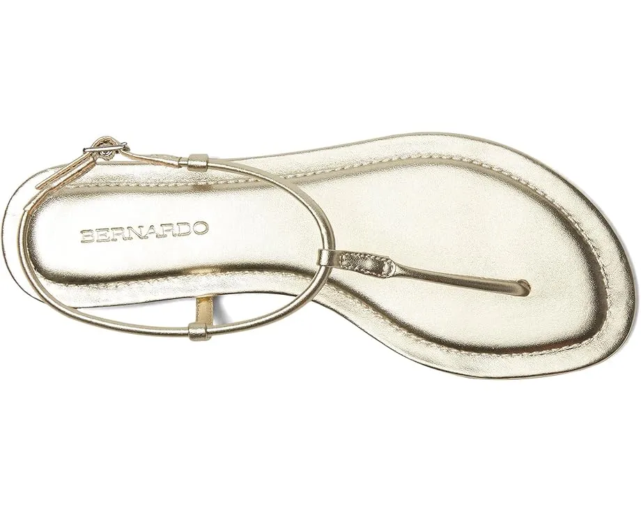 Сандалии Bernardo Hercu гладиаторские без каблука с регулируемыми ремнями и мягкой стелькой