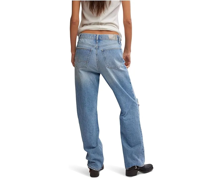 Джинсы We The Free Holly с клешем и высокой посадкой от Free People