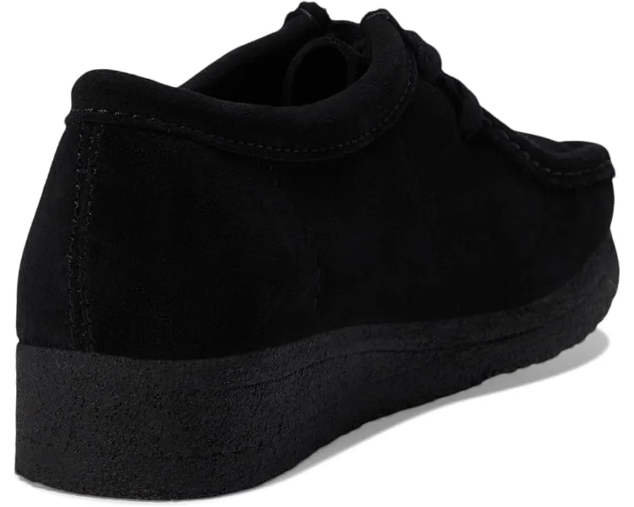 Clarks Wallabee мокасины на шнуровке с подошвой из натурального крепа