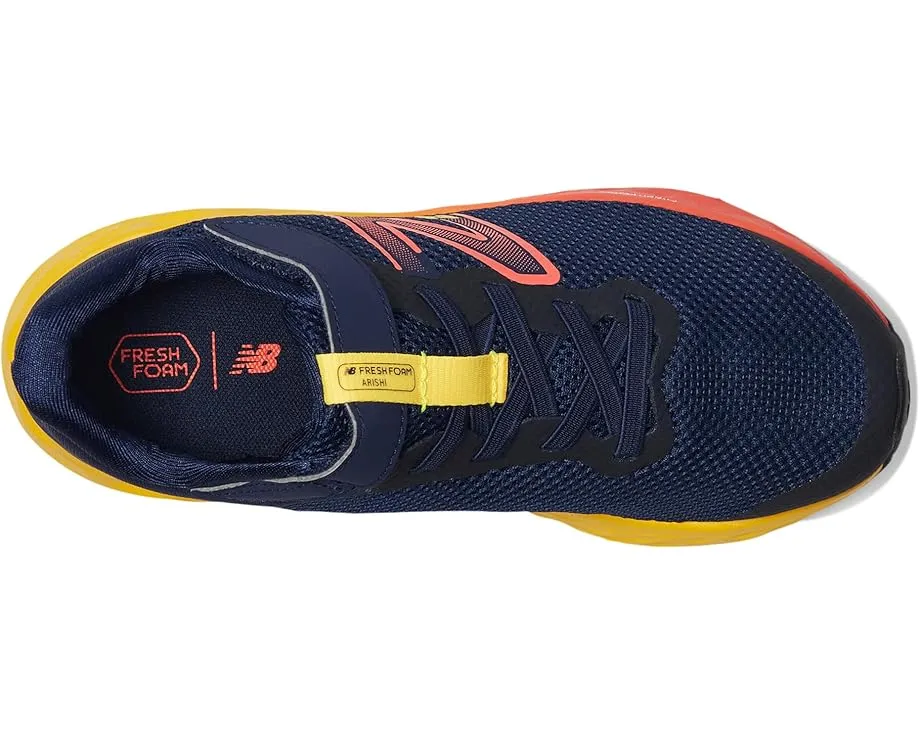 Детские кроссовки New Balance Fresh Foam Arishi v4 с эластичными шнурками и липучкой