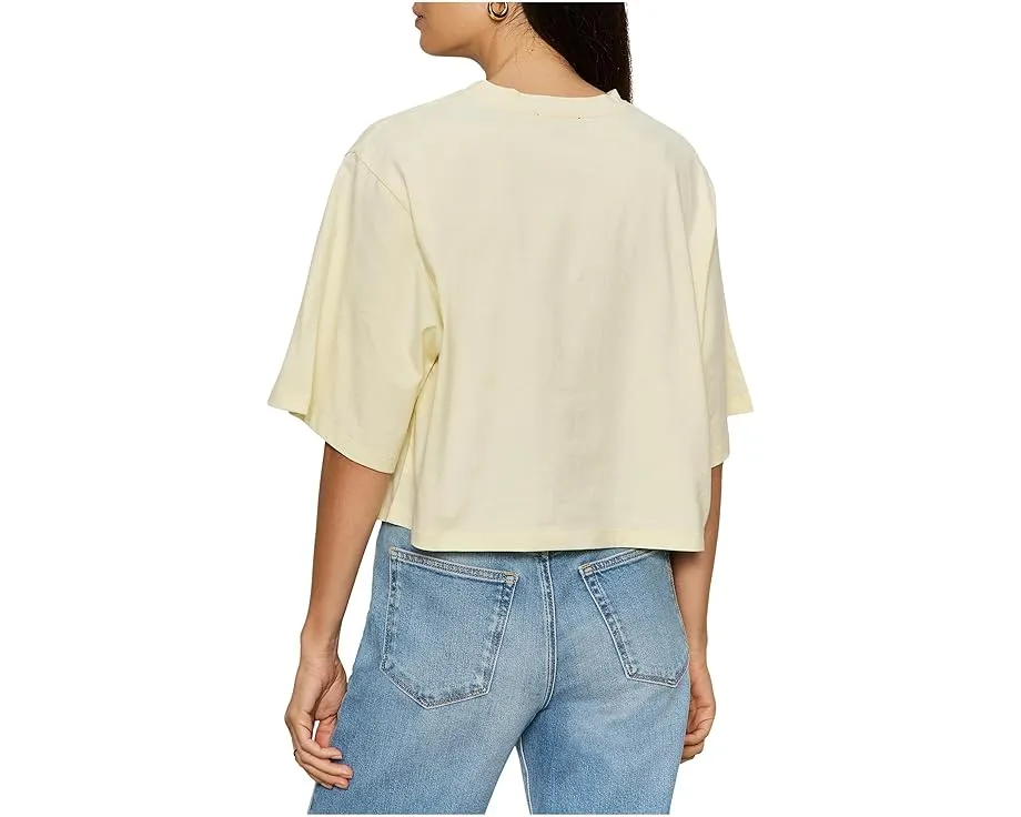 Sanctuary Футболка Belle из органического хлопка с оверсайз крой и свободными плечами