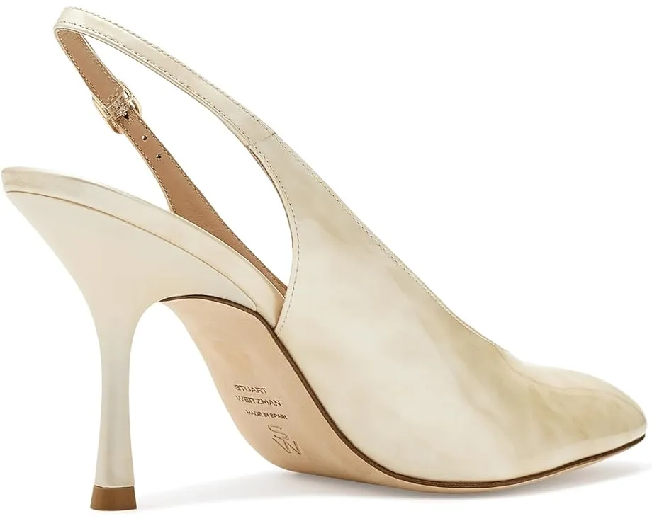 Туфли Stuart Weitzman Madison Slingback 85 на шпильке с острым носком и ремешком