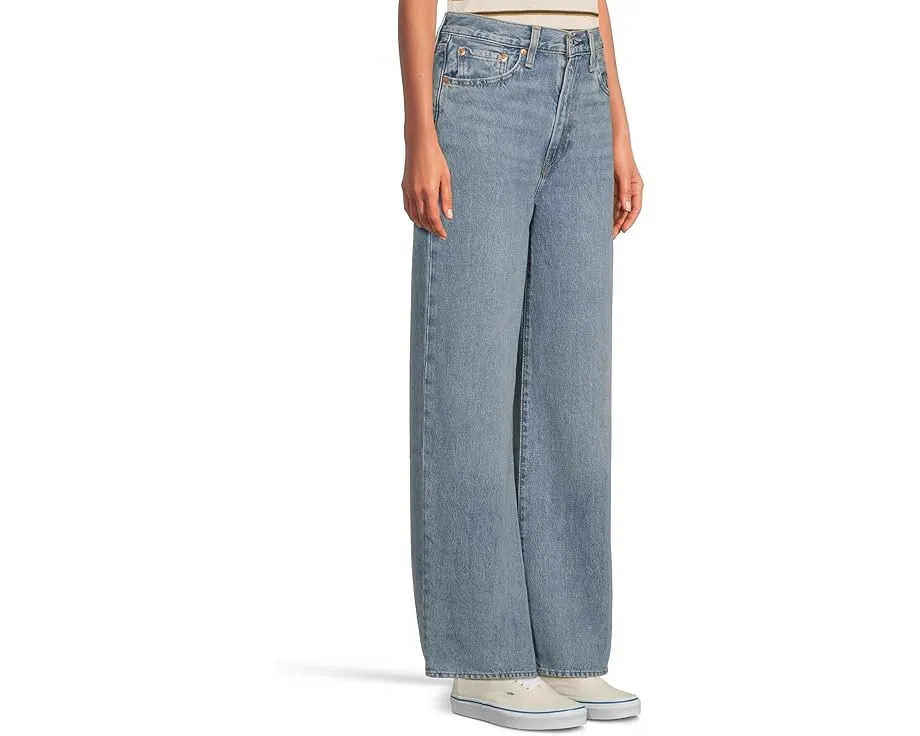 Джинсы Levi's Ribcage Wide Leg с высокой посадкой и широкими штанинами