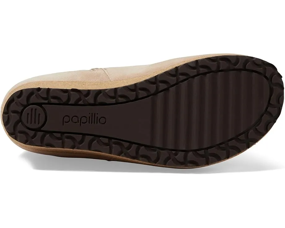 Ботильоны Birkenstock Papillio Ebba на танкетке с кожаным верхом