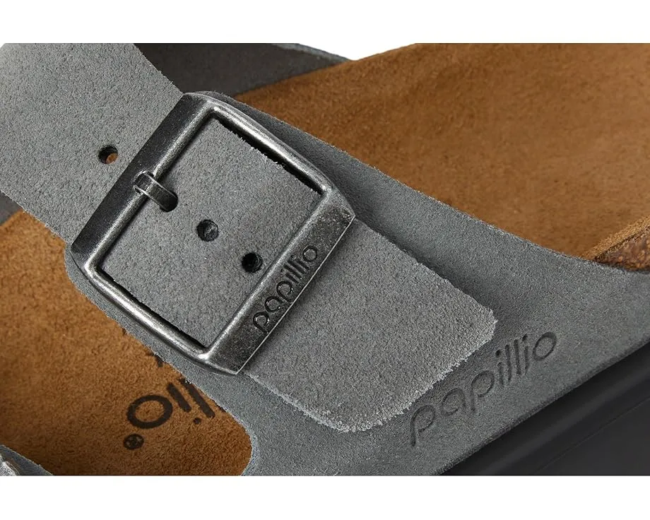 Сандалии Arizona Chunky на платформе от Birkenstock из замши