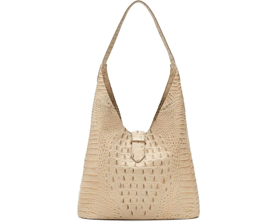 Сумка на плечо Gwynne от Brahmin из легкой кожи с магнитным замком