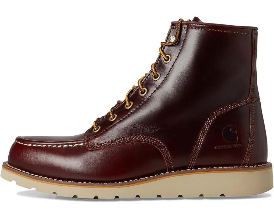 Ботинки Carhartt 6 дюймов с мокасиновым носком и клиновидной подошвой