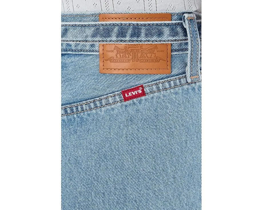 Джинсы Levi's® Premium Ribcage Wide Leg Belted с высокой посадкой и широкими штанинами