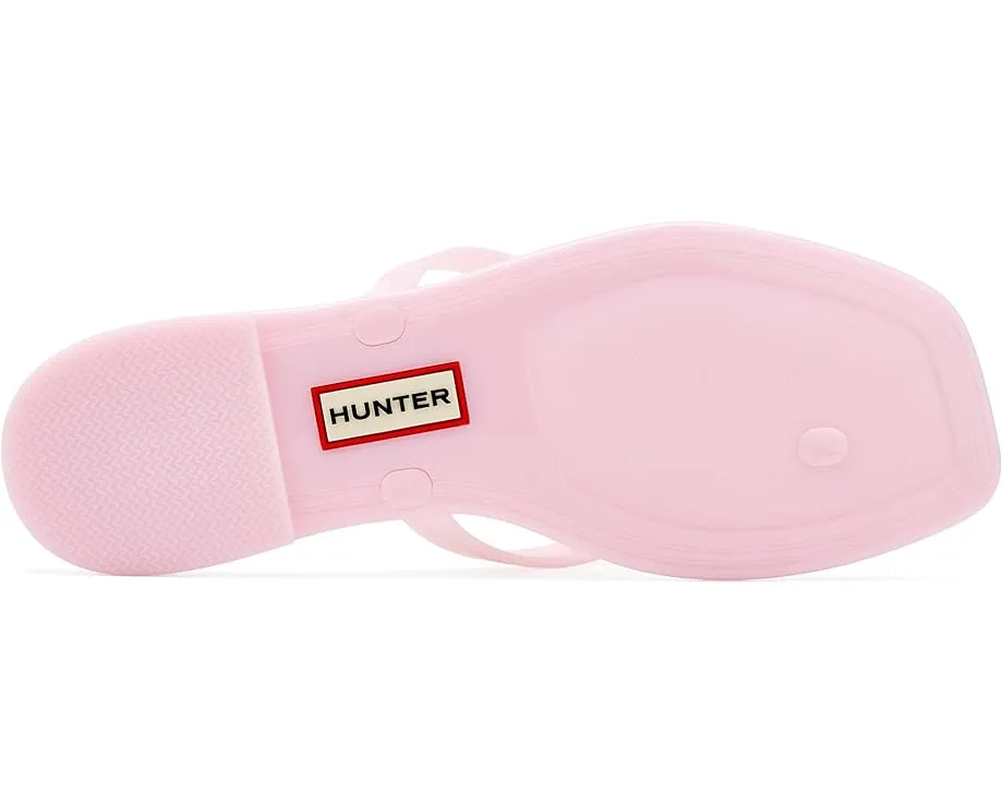 Hunter сланцы Marin с квадратным носком и плоской подошвой