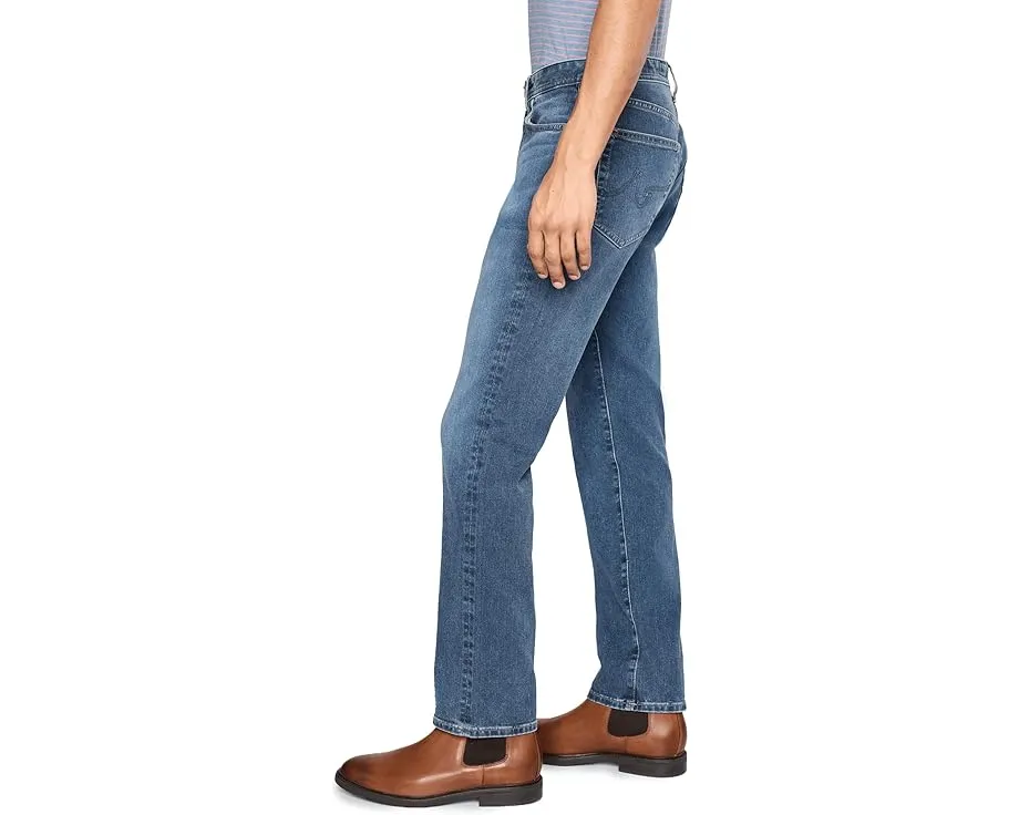 Тонкие прямые джинсы Everett Plateau с двойным стрейчем от AG Jeans