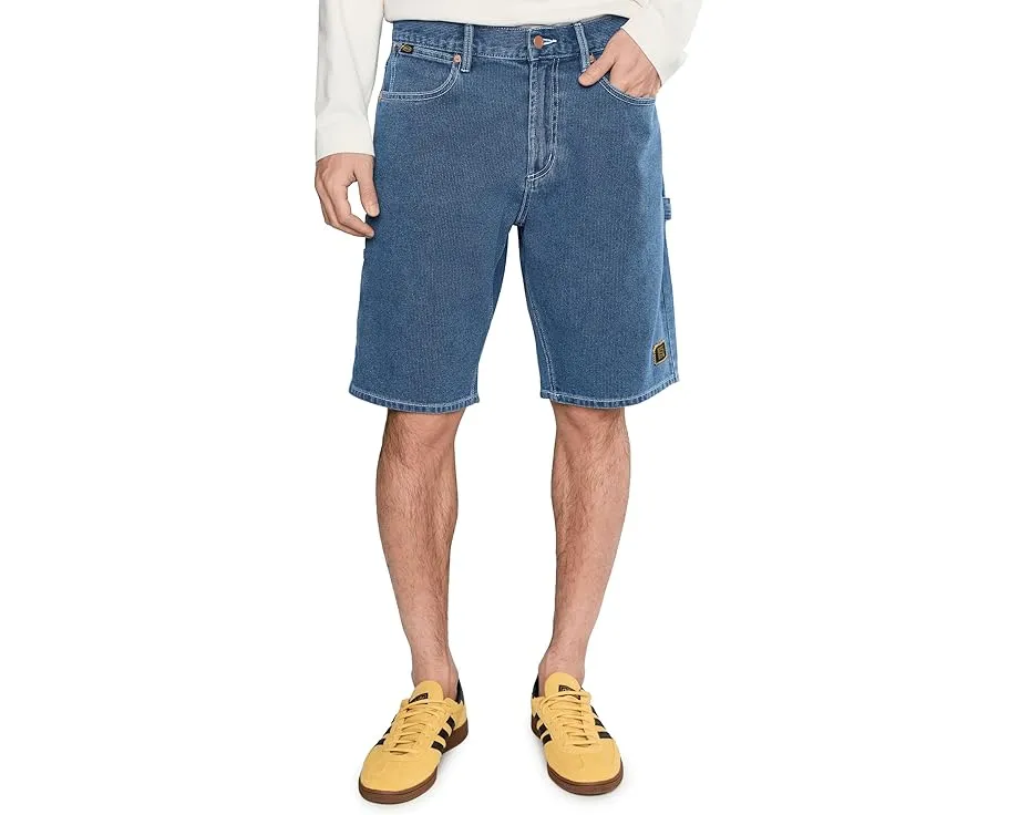 RVCA Джинсовые шорты Dayshift в стиле Blue Collar