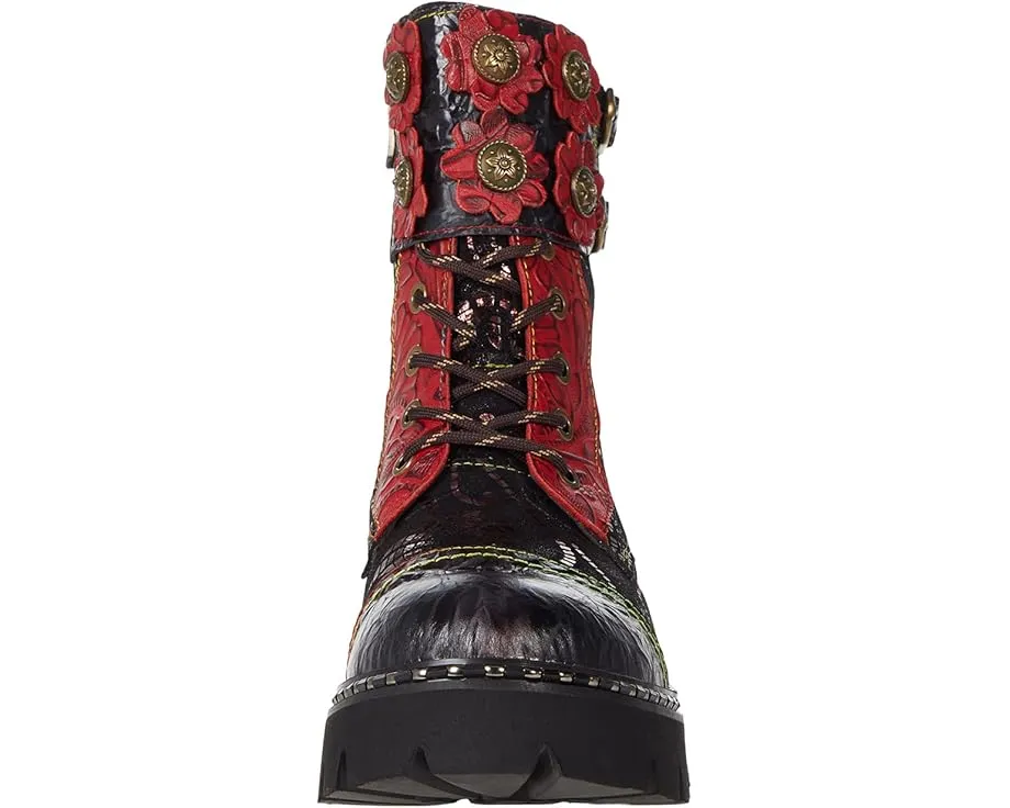 L'Artiste by Spring Step Limitless ботинки с двойными пряжками и тракторной подошвой