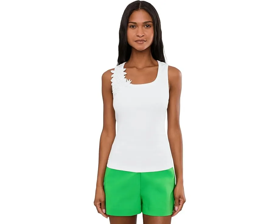 Топ Aricia Knit от Lilly Pulitzer с цветочными аппликациями