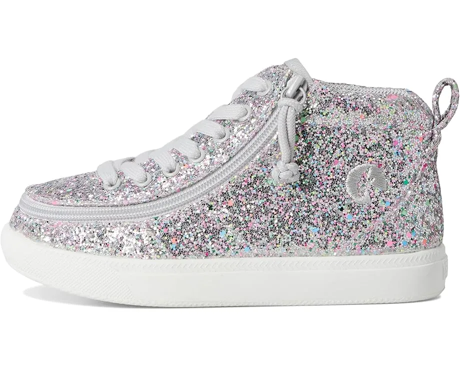 Детские кроссовки BILLY Footwear Kids Glitter BILLY Classic D|R II High с блестками и молнией